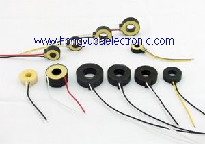 Lead-type zero-sequence current transformer